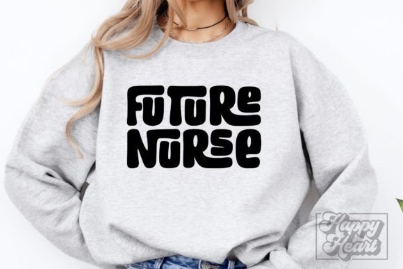 Future Nurse Graphics for Crafts and Web