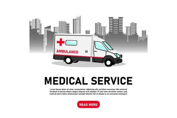 Medical Service Banner Poster Design: Graphics & Graphic Templates