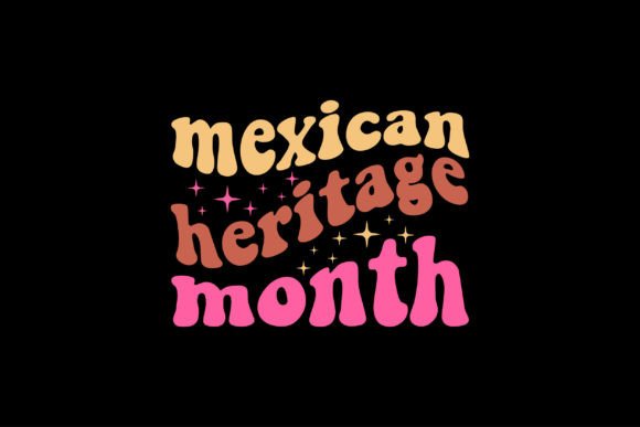 Mexican Heritage Month Graphics for T-Shirt Designs