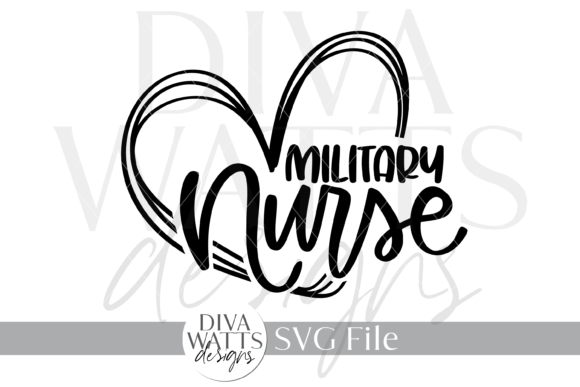 Military Nurse SVG: Graphics for Crafts
