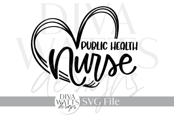 Public Health Nurse SVG: Premium Graphics for Crafts
