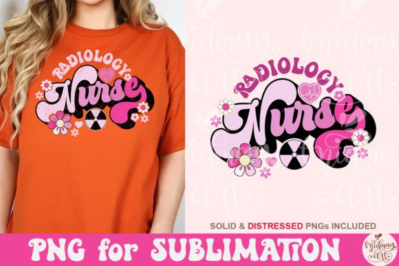 Radiology Nurse Graphics for Crafts & Branding