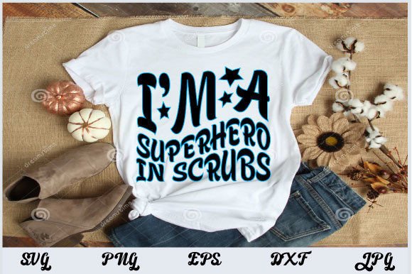 Retro Nurse Graphics for T-Shirt Designs