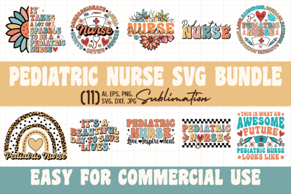 Reviewing the Pediatric Nurse SVG PNG Bundle for Embroidery