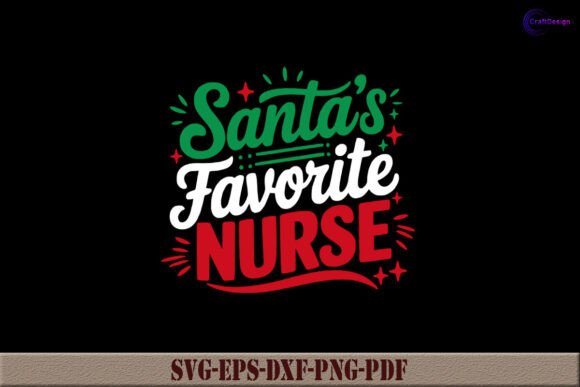 Santa’s Nurse SVG: Crafts & Graphics