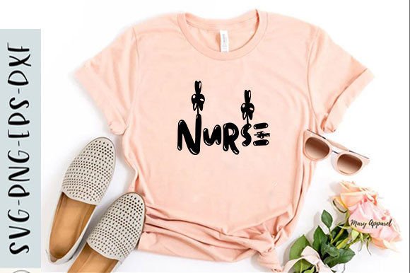 St Patricks Day Nurse Graphics for T-Shirt Designs